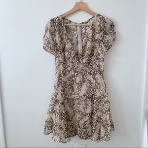 Australian Brand KITTY KAT DRESS LEOPARD Size 4